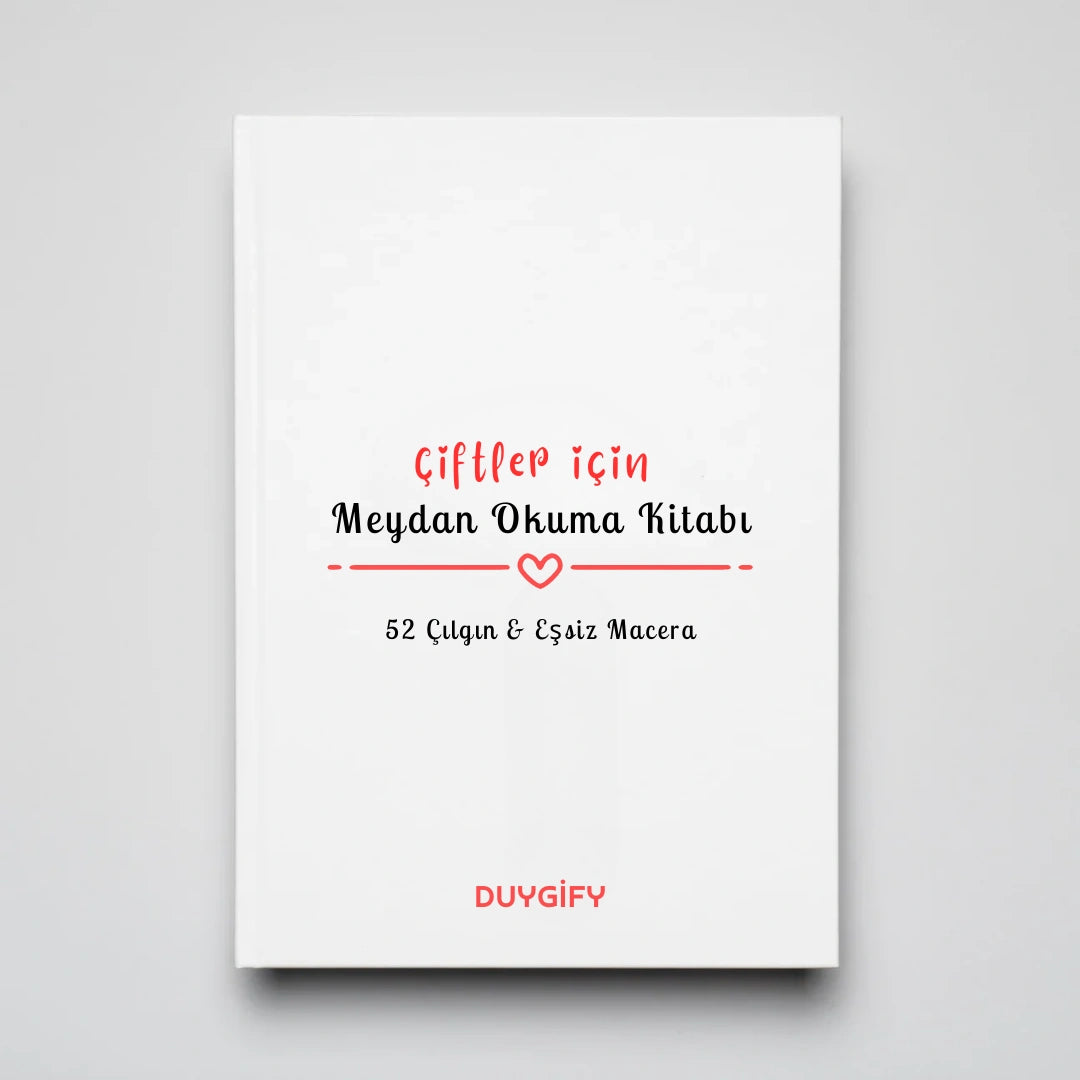 Duygify™ Çiftler için Meydan Okuma Kitabı - Rutini Kıran 52 Meydan Okuma