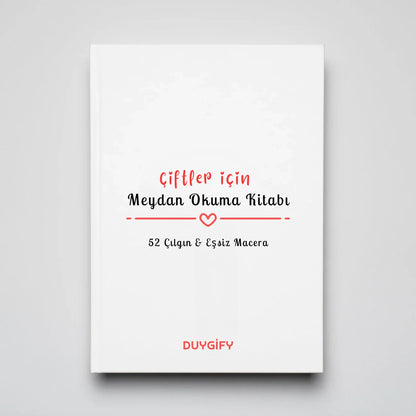 Duygify™ Çiftler için Meydan Okuma Kitabı - Rutini Kıran 52 Meydan Okuma