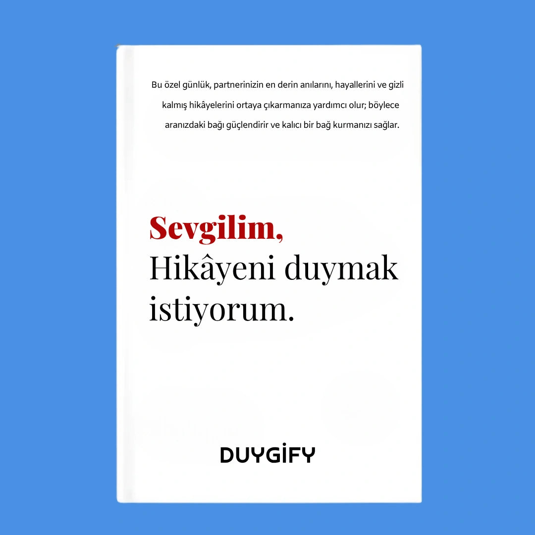 Duygify™ Sevgili Hikaye Günlüğü