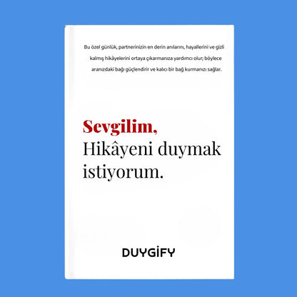 Duygify™ Sevgili Hikaye Günlüğü
