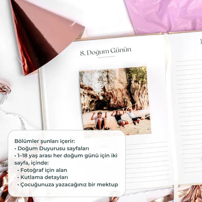 Duygify™ Doğum Günü Anı Günlüğü