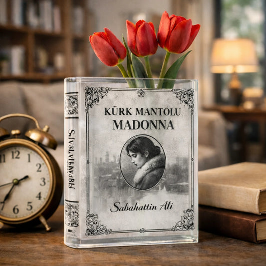 Duygify™ Kitap Vazosu - Madonna