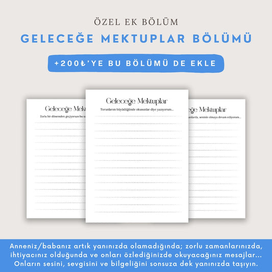 Geleceğe Mektuplar Bölümü