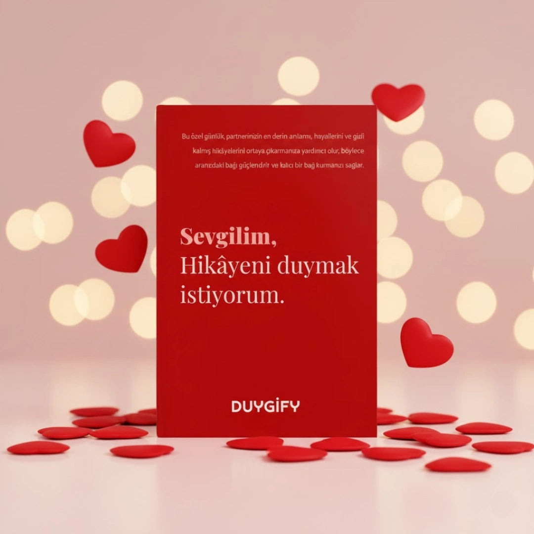 Duygify™ Sevgili Hikaye Günlüğü - Aşkınızın Kalıcı Mirası