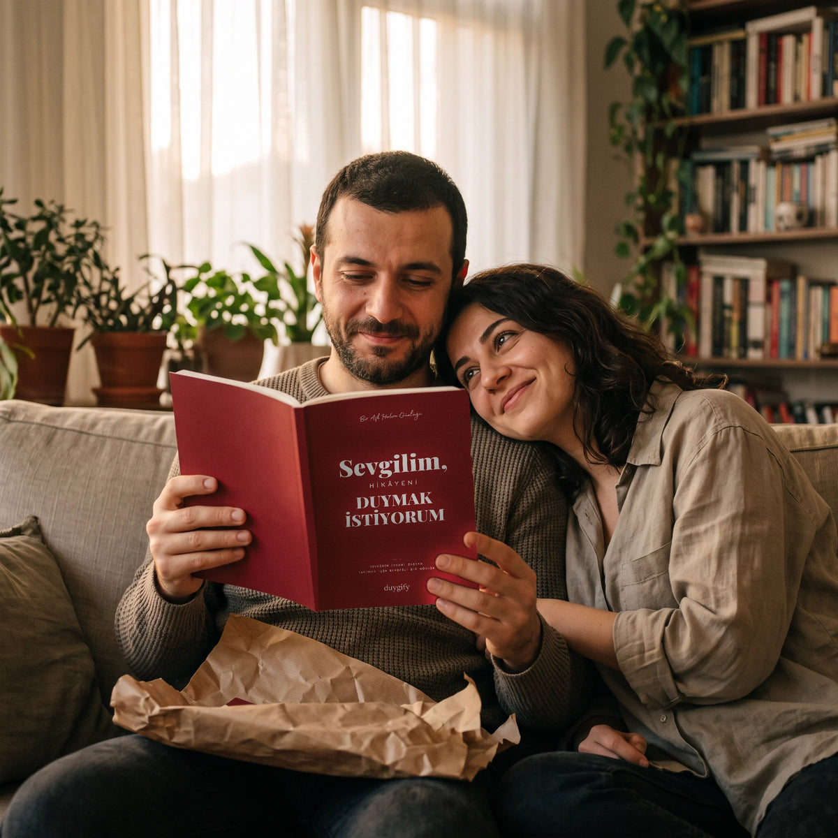 Duygify™ Sevgili Hikaye Günlüğü - Aşkınızın Kalıcı Mirası