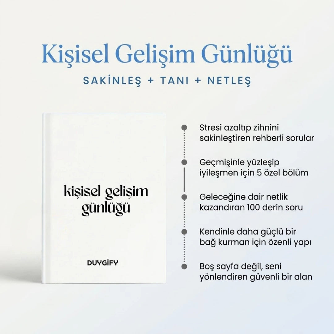 Duygify™ Kişisel Gelişim Günlüğü - Huzuru ve Netliği Bul
